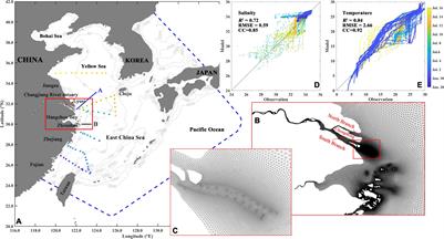 Impact of Wave–Current Interactions on the Detachment of Low-Salinity Water From Changjiang River Plume and Its Subsequent Evolution